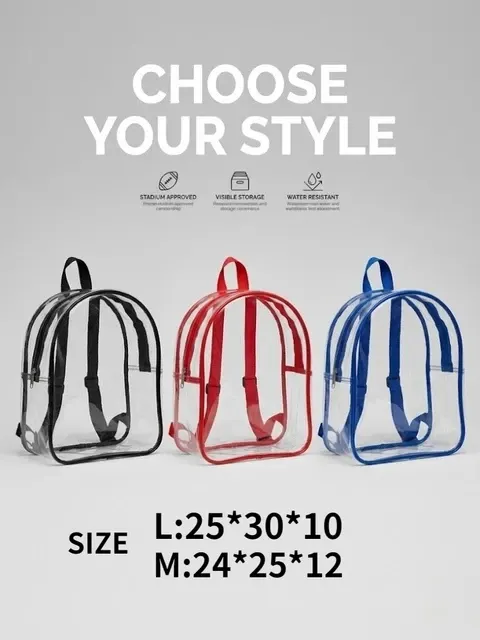 Transparenter Rucksack 4
