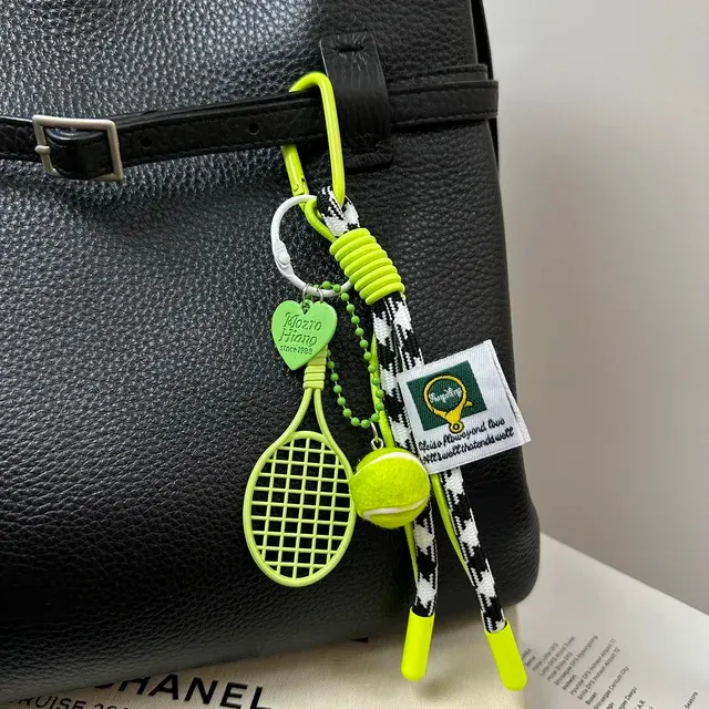 Schlüsselanhänger Tennisschläger 4