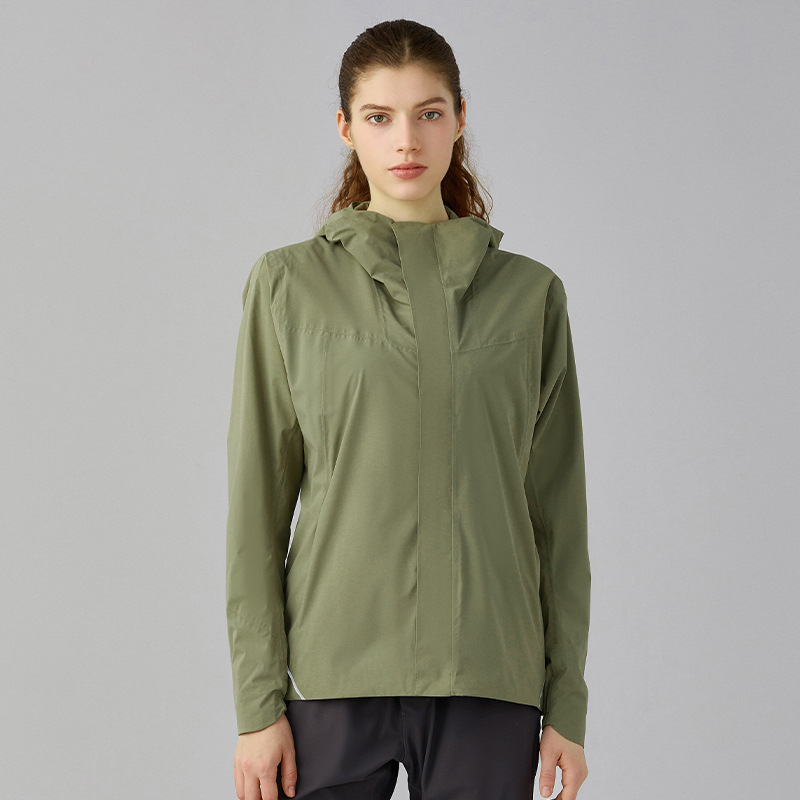 Softshelljacke mit Reflektoren
