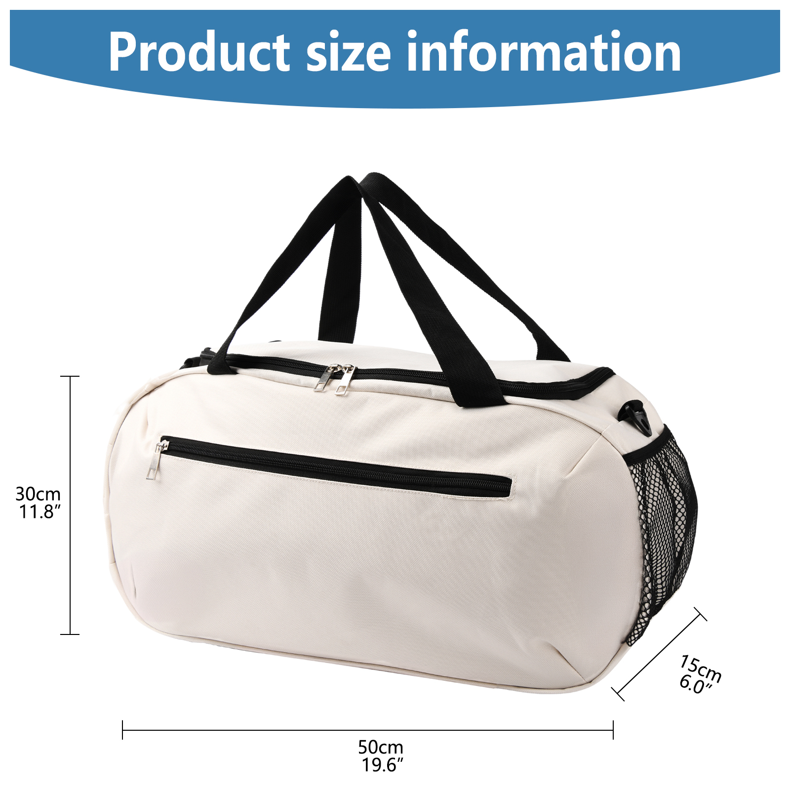 Wasserdichte Nylon Sporttasche mit Sublimationsdruck 2