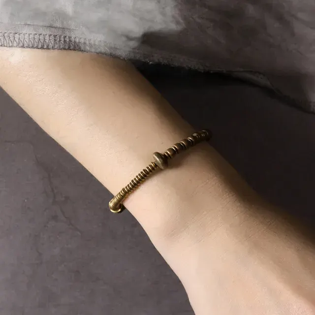 gehämmertes Kupfer-Armband 4