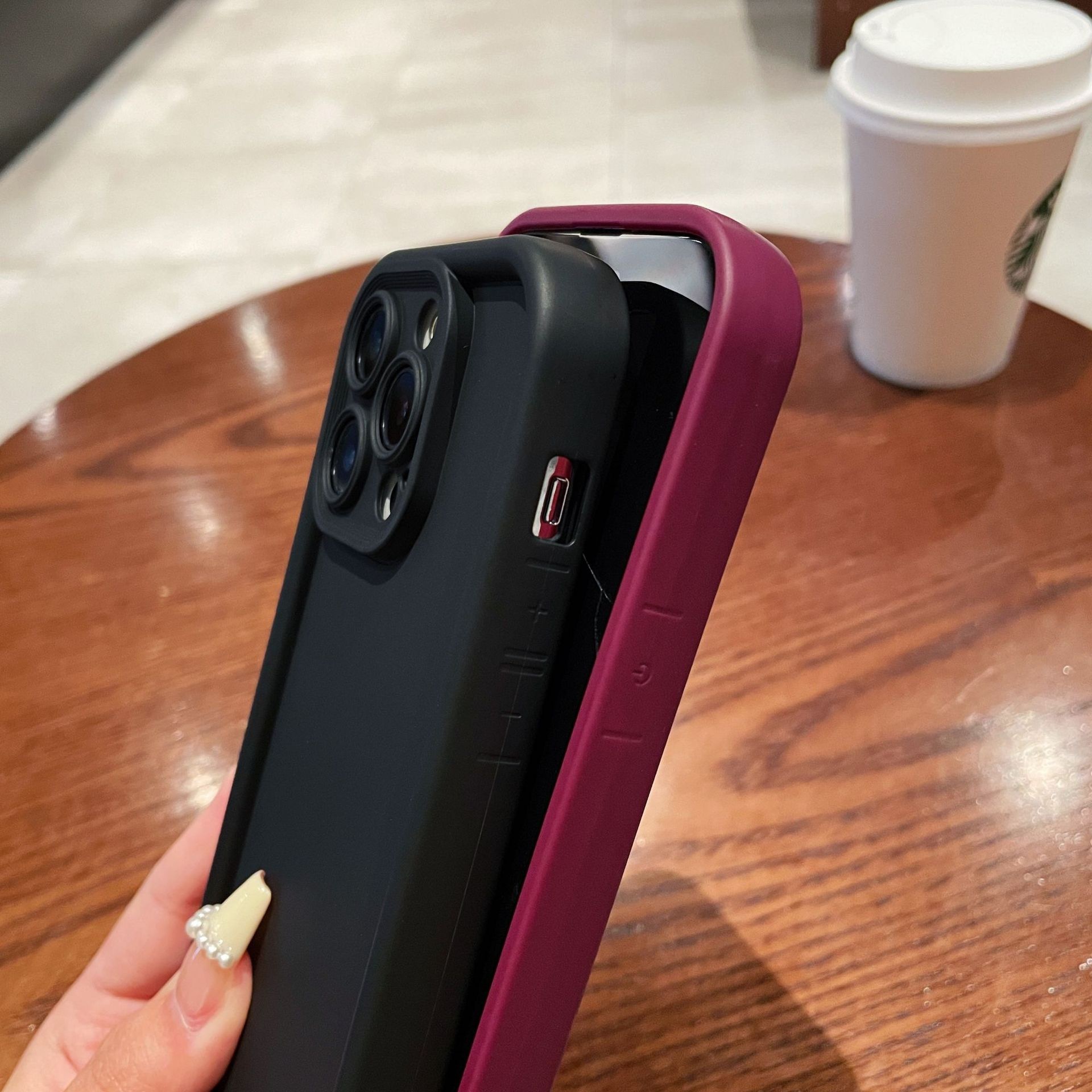Pastellfarbene Soft-TPU-Handyhülle mit Linsenschutz 3