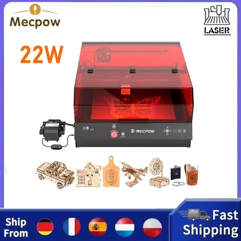Lasergravierer und -schneider