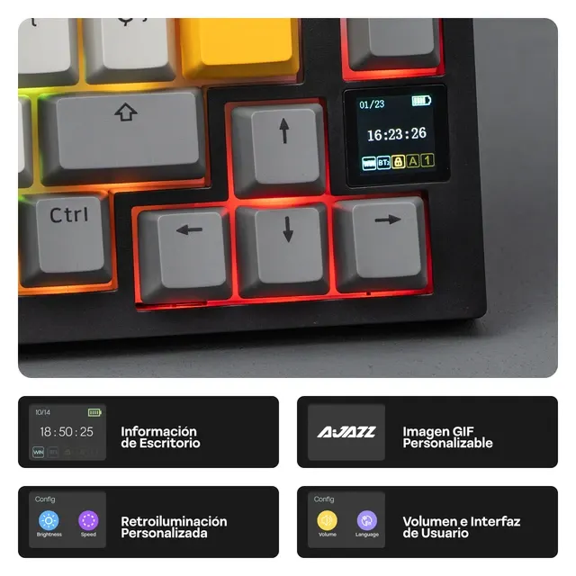 75% mechanische Tastatur 4