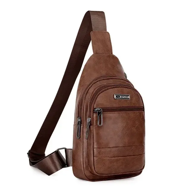 Leder-Brusttasche 4