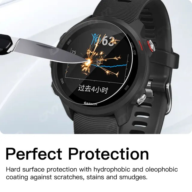 9H Ultra-HD Displayschutzglas für Smartwatch 3