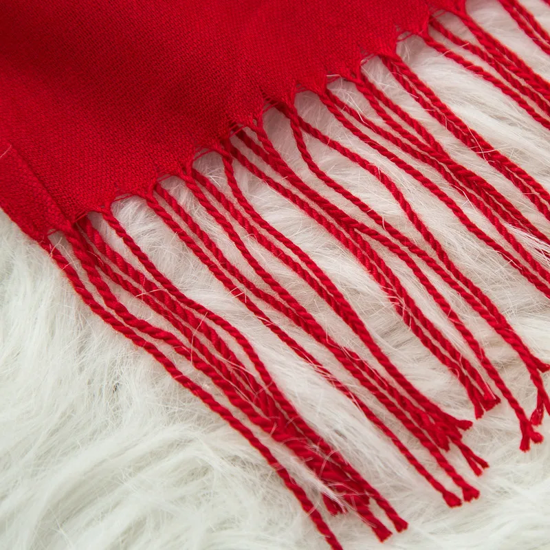 Langer Winter-Pashmina-Schal für Damen 4