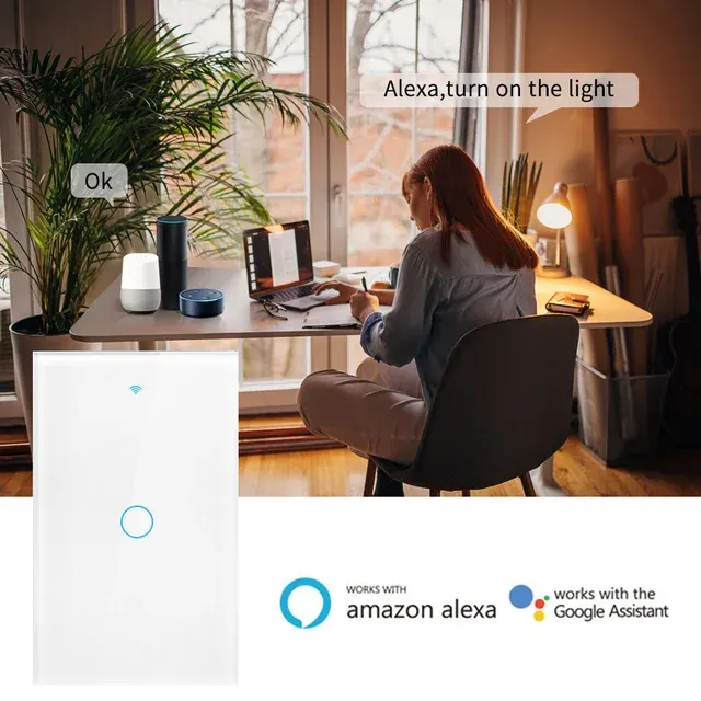 Smart WLAN Touch Wandschalter mit LED 3