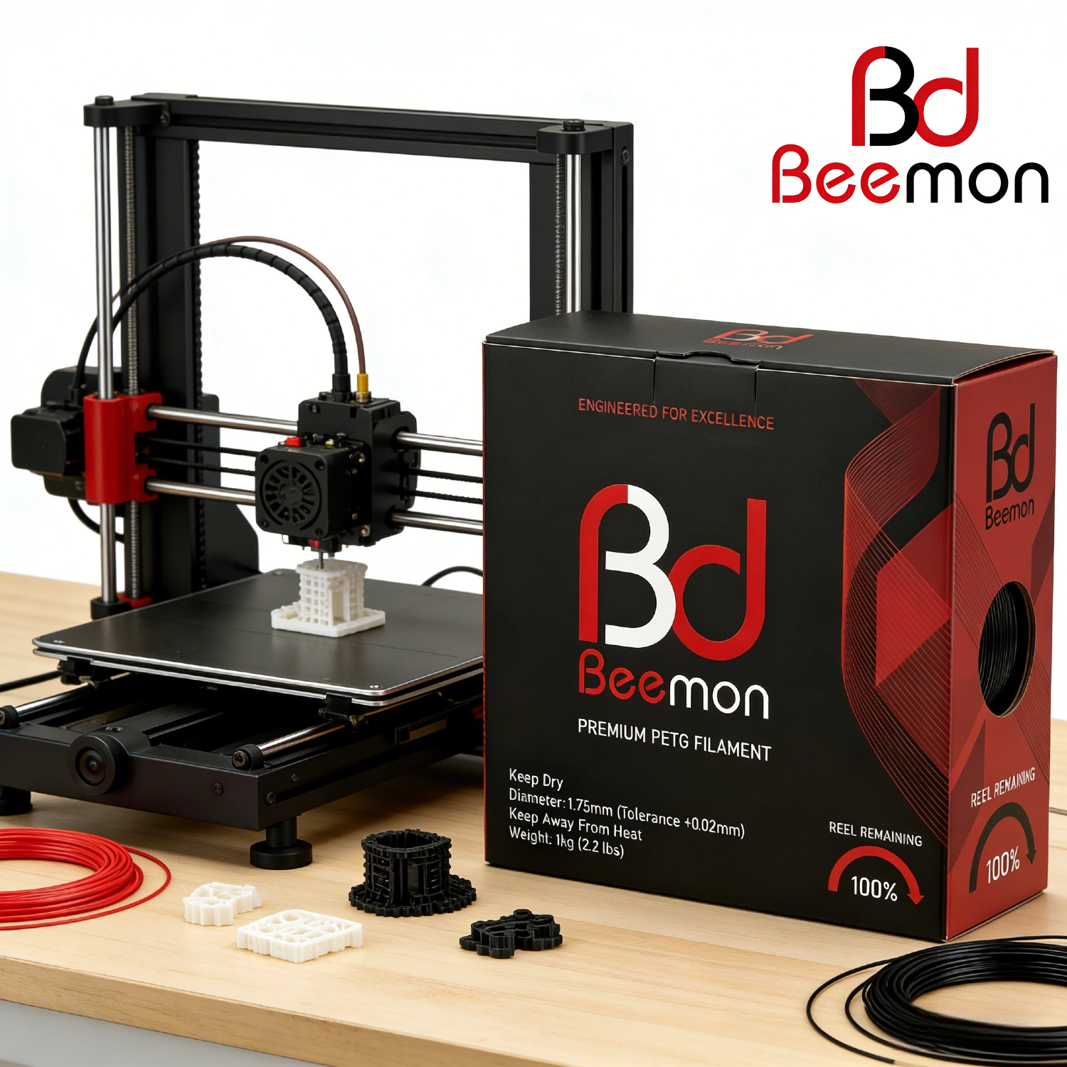 Einsteiger 3D-Druckfilament 1,75 mm 1 kg 2