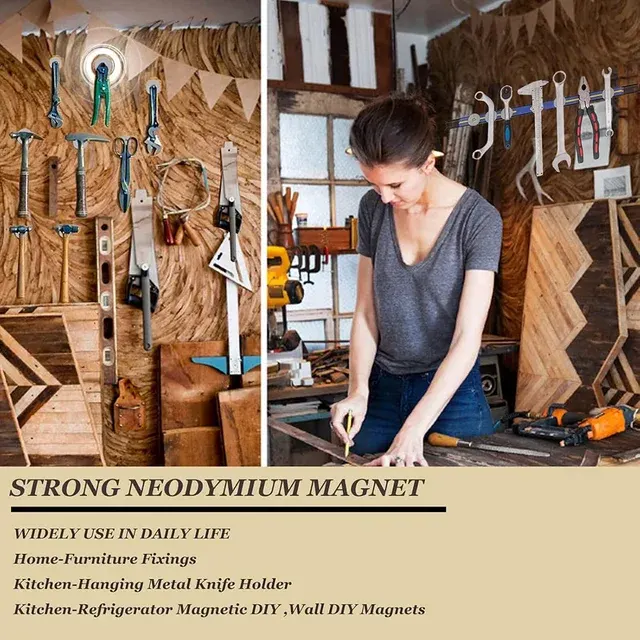 Runder Neodym-Lochmagnet, N35, extra stark 3