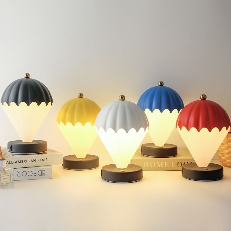 Heißluftballon Tischlampe