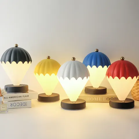 Heißluftballon Tischlampe