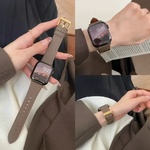 Lederarmband für Smartwatch, Damen, 38–49 mm 2