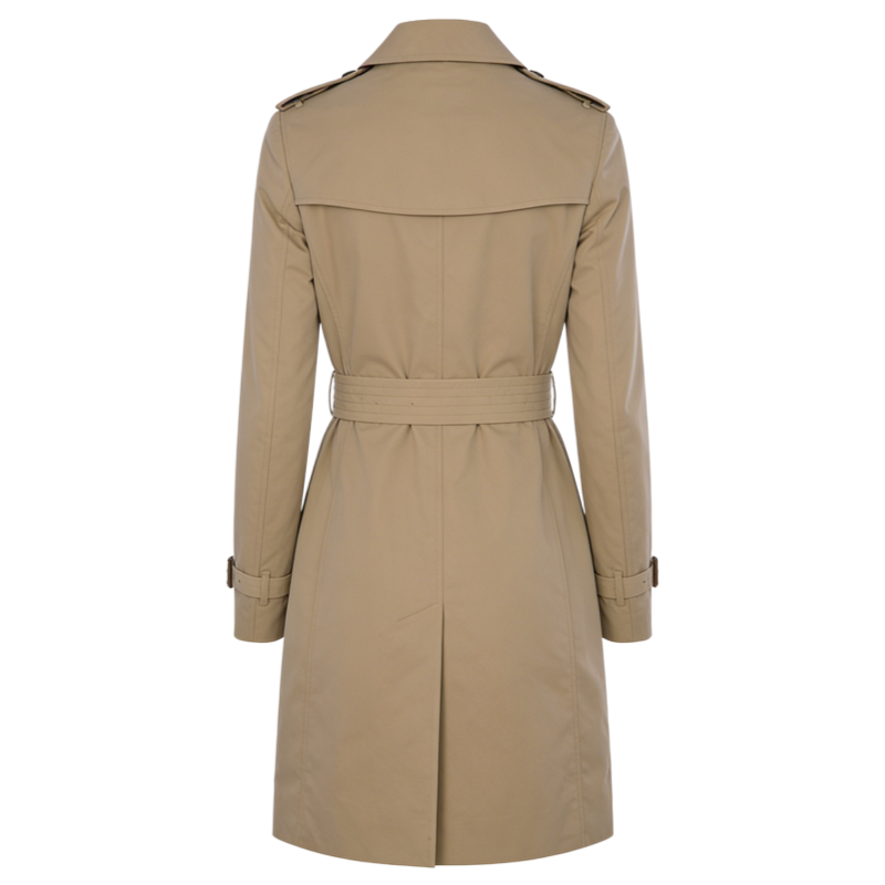 Damen Trenchcoat schmal geschnitten winddicht mit Gürtel 3