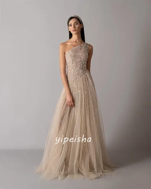 Abendkleid One-Shoulder 2