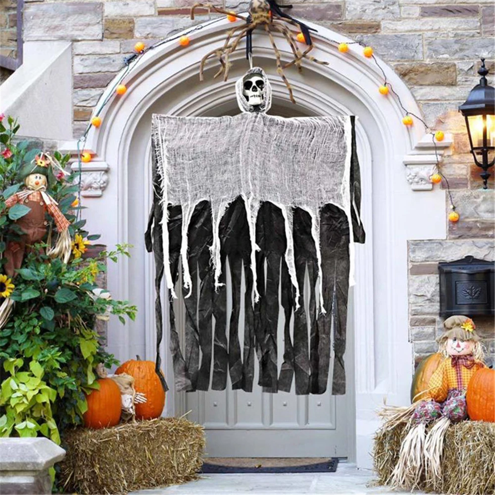 Horror-Schädel-Aufhänger für Halloween-Deko 3