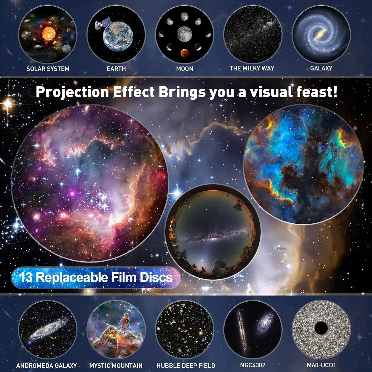 Galaxy-Projektor-Nachtlicht 2