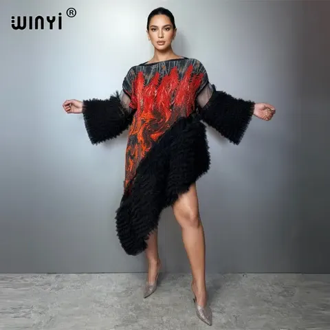 Kaftan-Kleid