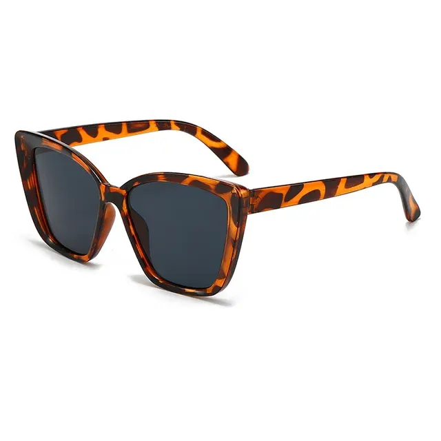 Quadratische Cat-Eye Sonnenbrille für Damen 4