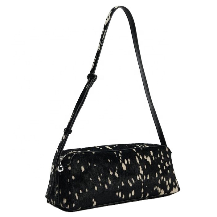 Flauschige Damen-Achseltasche aus Kunstfell 2