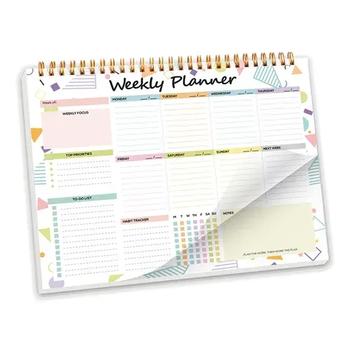 Wochenplaner-Notizbuch