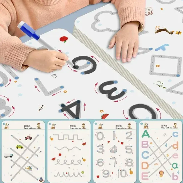 Montessori-Schreibübungsbuch 2