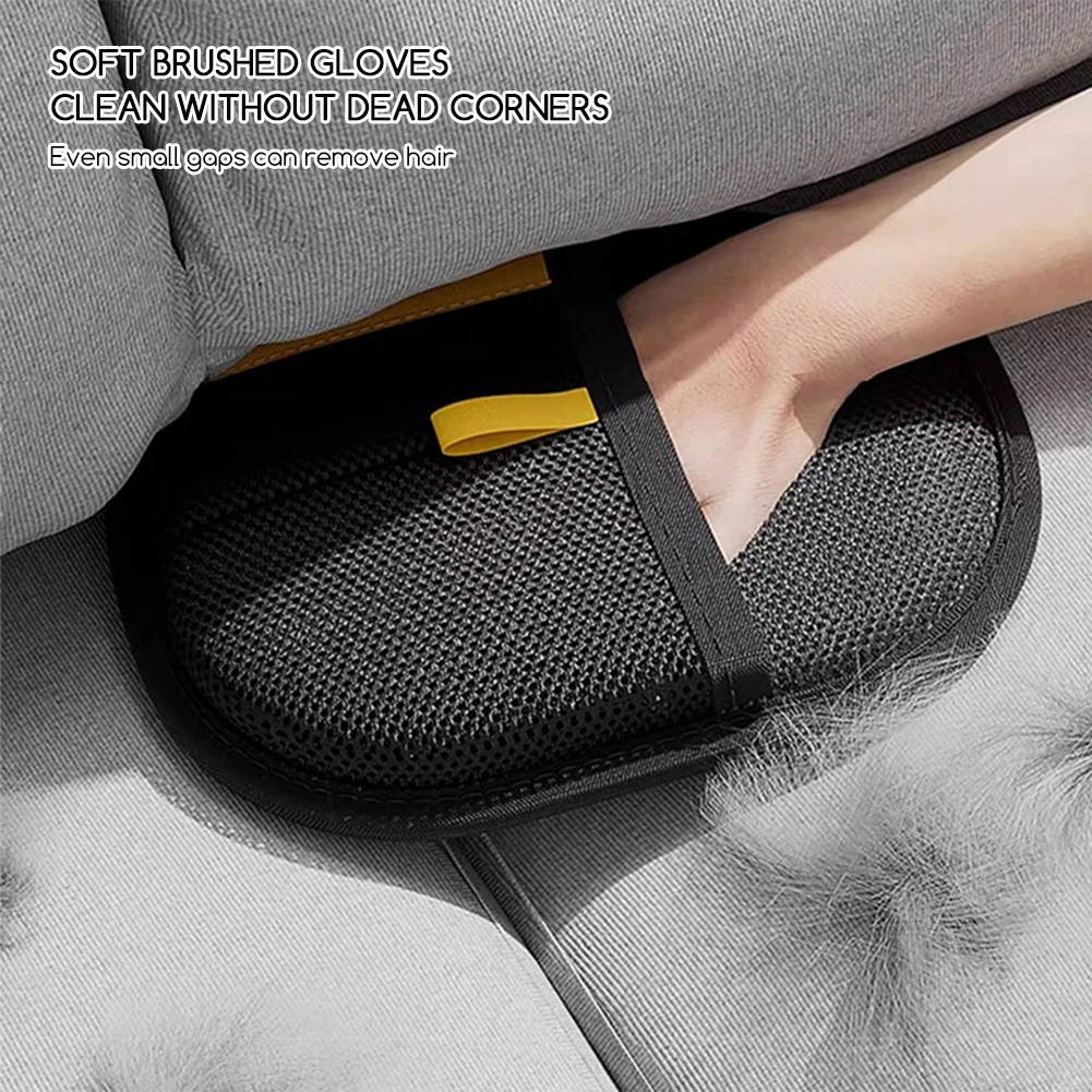 Haarentferner-Handschuh mit Silikonnoppen für Sofa 3
