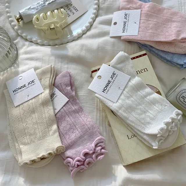 Mesh-Slouchsocken 4