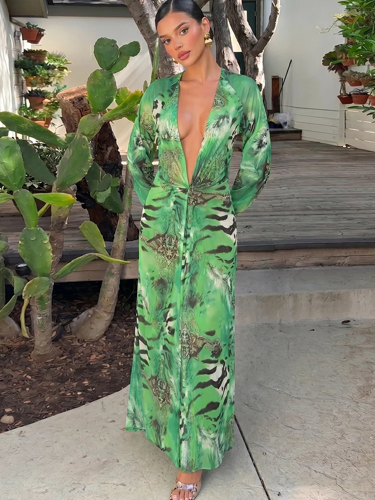 Langes Kleid