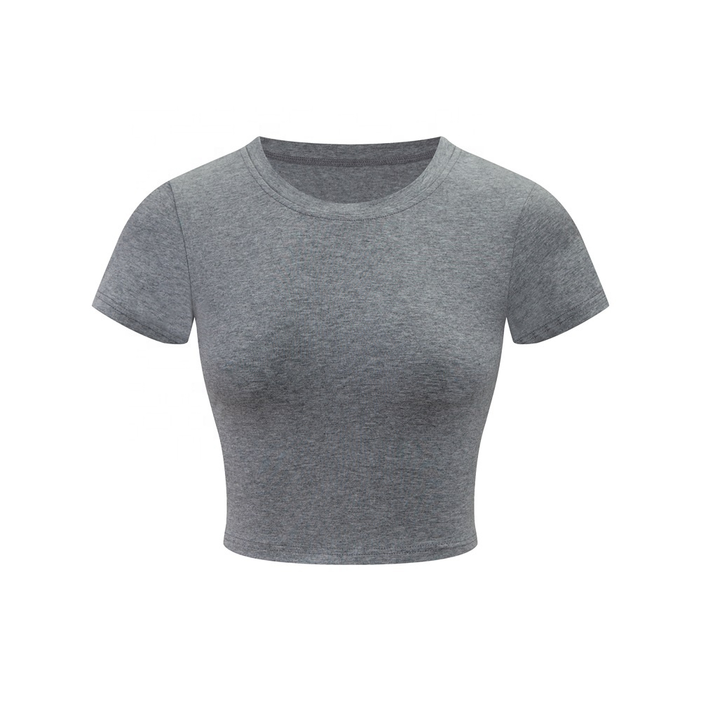 Lockeres Streetwear Crop Top Damen 3