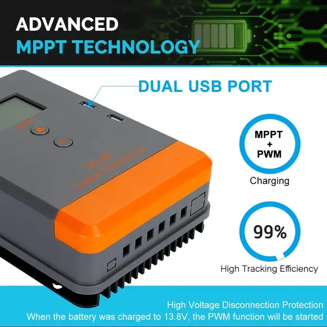MPPT-Solarladeregler 3