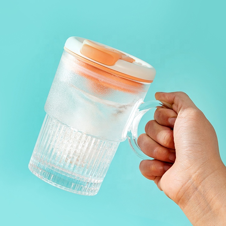 Elektrischer Selbstrührbecher aus Glas 400 ml 3