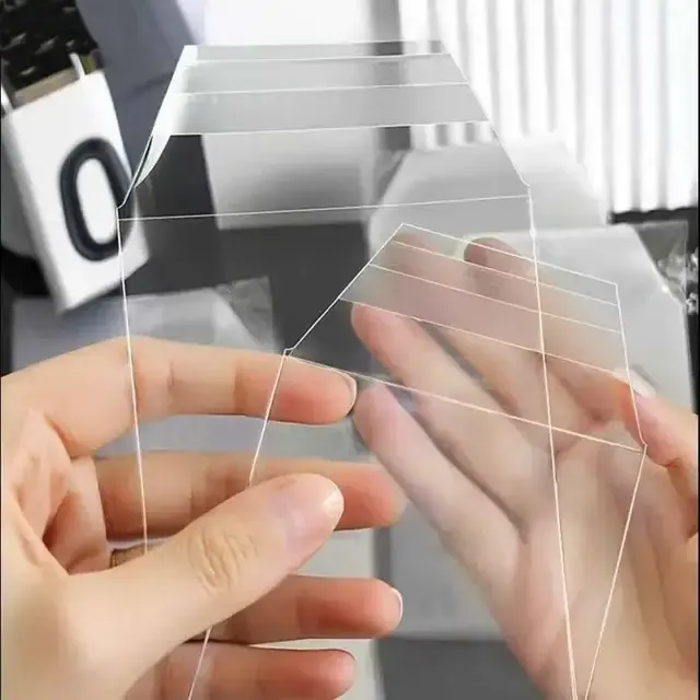 Klare Magnetische Kartenhüllen, 100 Stück 4