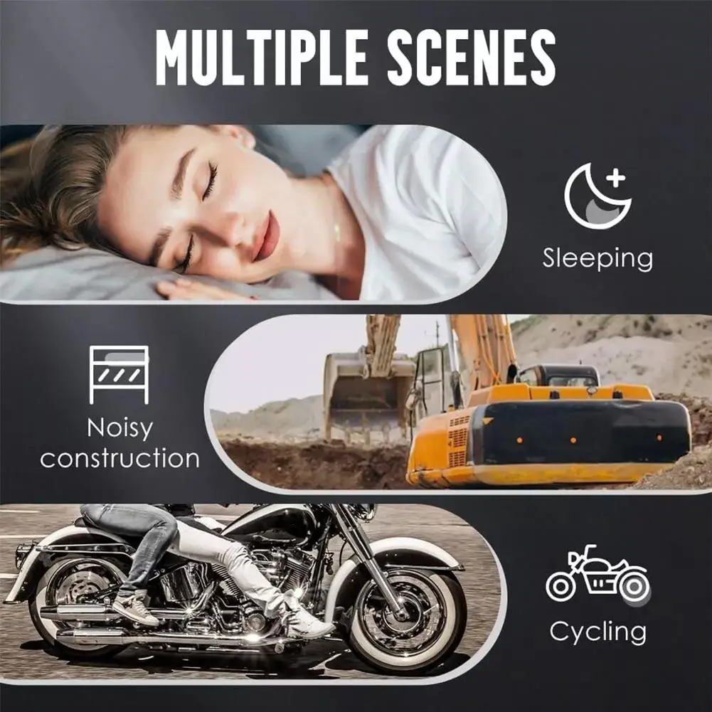 Motorrad-Ohrstöpsel mit Doppelring 4