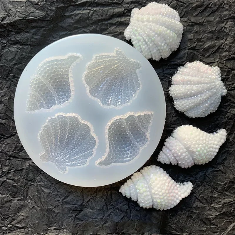 Silikonform Muschel