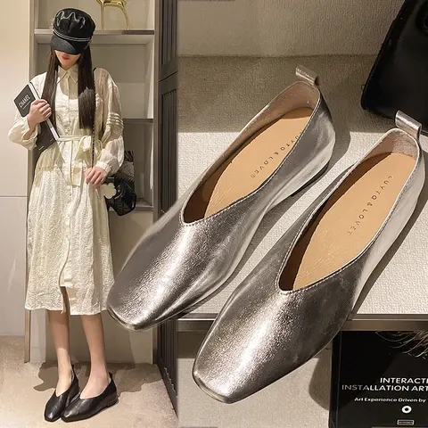 Damen-Lederloafer