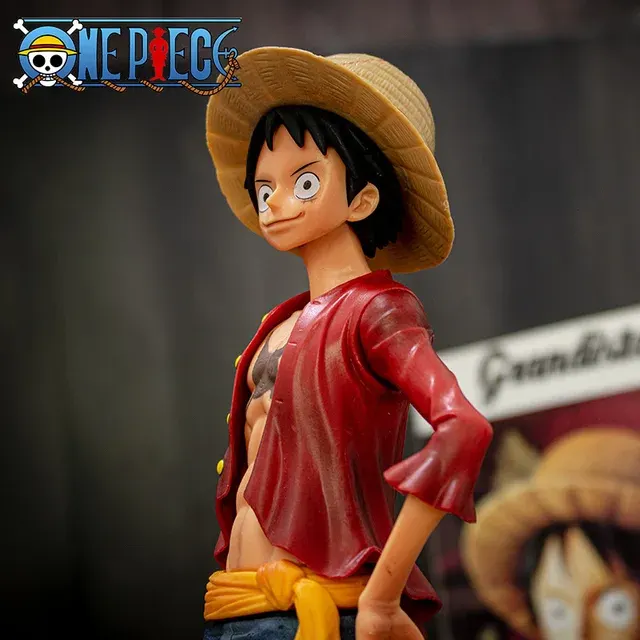 One Piece Luffy Figur 28cm Gesichtswechsel 4
