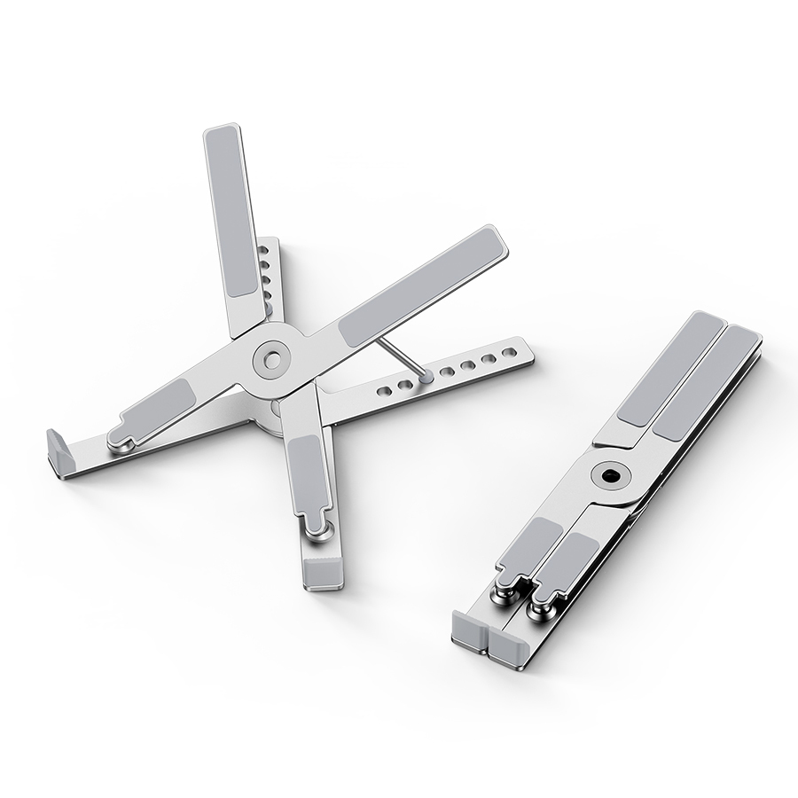 Faltbarer Aluminium Laptopständer 360 Grad 2