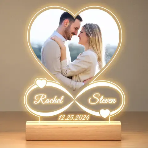 Personalisierte Acryl-Fotoplakette