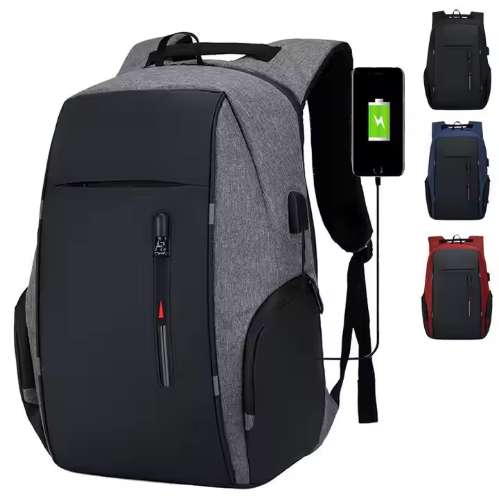 Wasserdichter Business Laptop-Rucksack mit USB-Anschluss