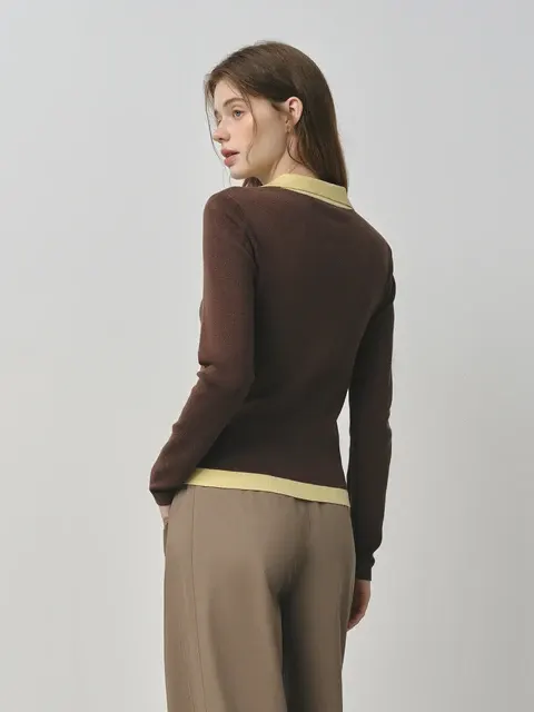 Zopfmuster-Strickpullover 4