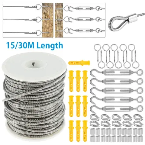 Seilgeländer-Set