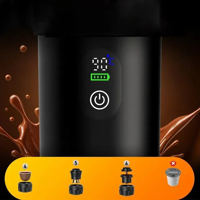 Mini-Espressomaschine tragbar 4