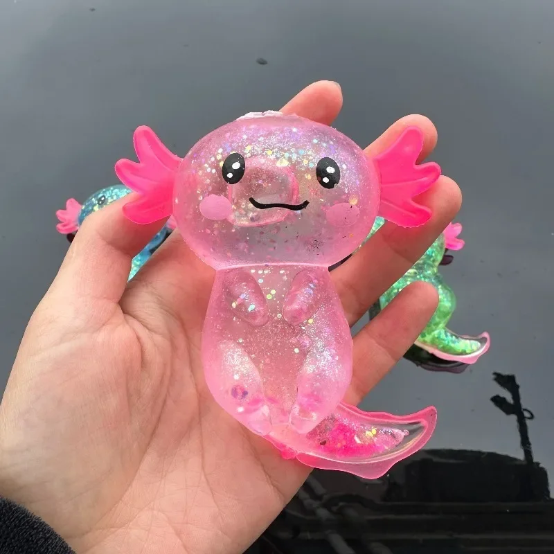 Bunte Salamander-Fidget-Spielzeuge zum Quetschen 3