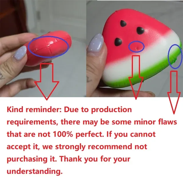 Wassermelonen-Squishy-Fidget-Spielzeug für Erwachsene 2