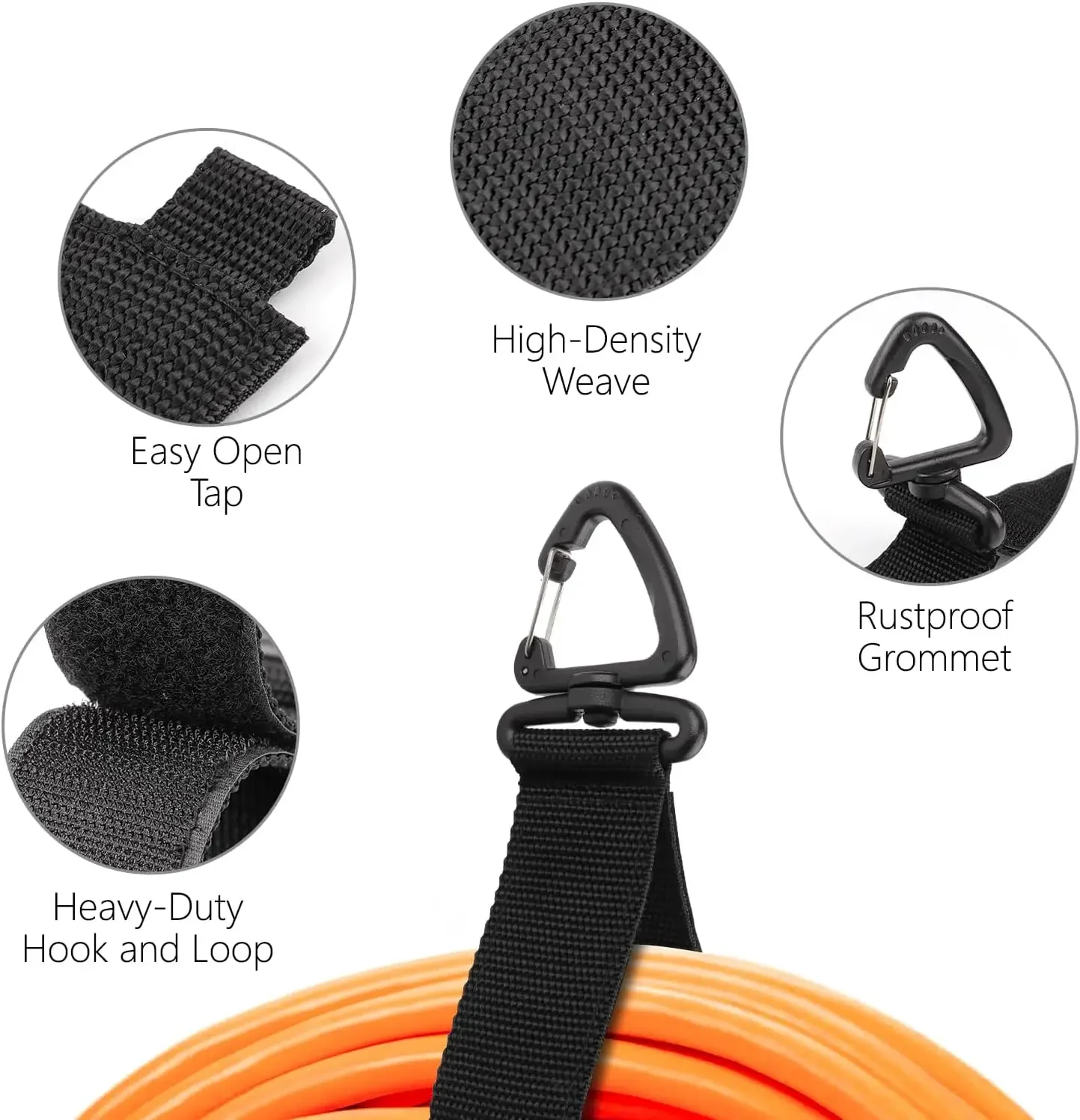 Kabel-Organizer mit drehbarer Schnalle 3