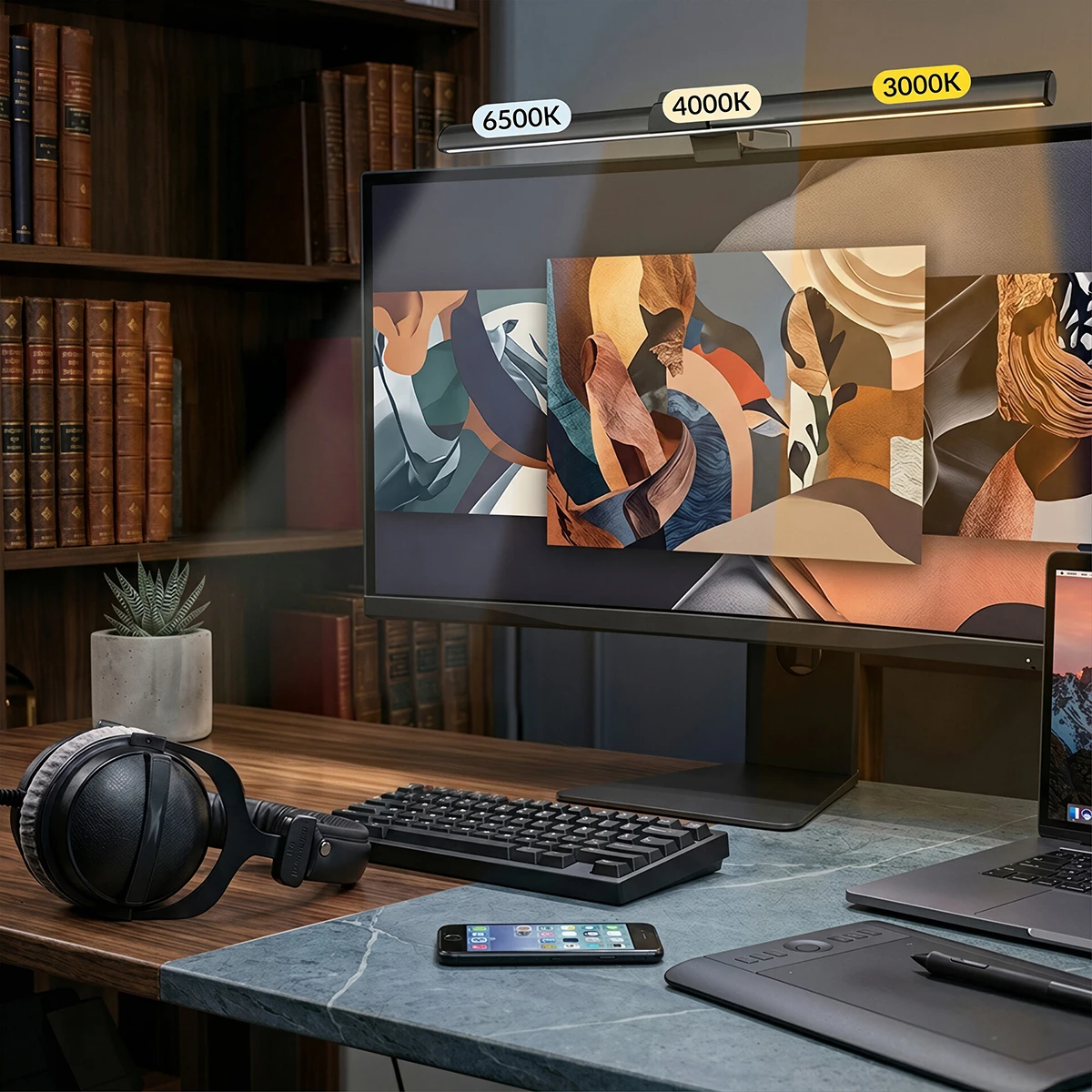 Monitor-Lichtleiste 4