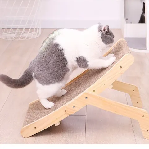 Wellpappe-Kratzbrett für Katzen