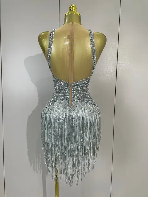 Damen-Bodysuit mit Glitzer 3