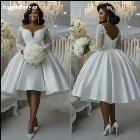 Kurzes Brautkleid